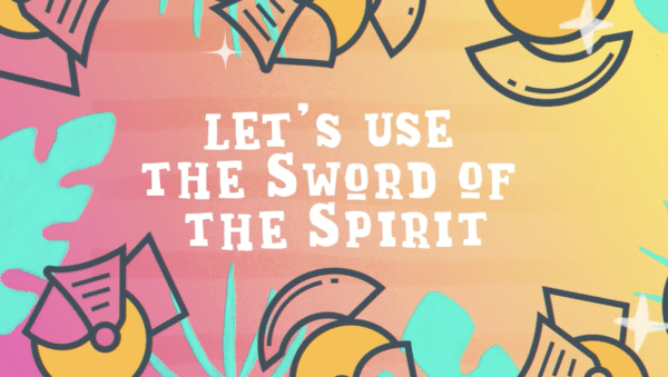 Sword of The Spirit (Ephesians 6:17-18) Bible Game
